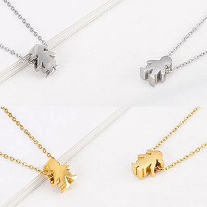 Personalized Family Necklace Stainless Steel Jewelry