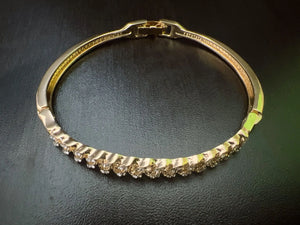 Micro-Inlaid Diamond Chain Bracelet for Women, Party Gift Accessory
