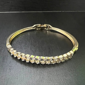 Micro-Inlaid Diamond Chain Bracelet for Women, Party Gift Accessory
