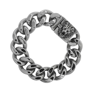 Retro Stainless Steel Animal Bracelet for Men
