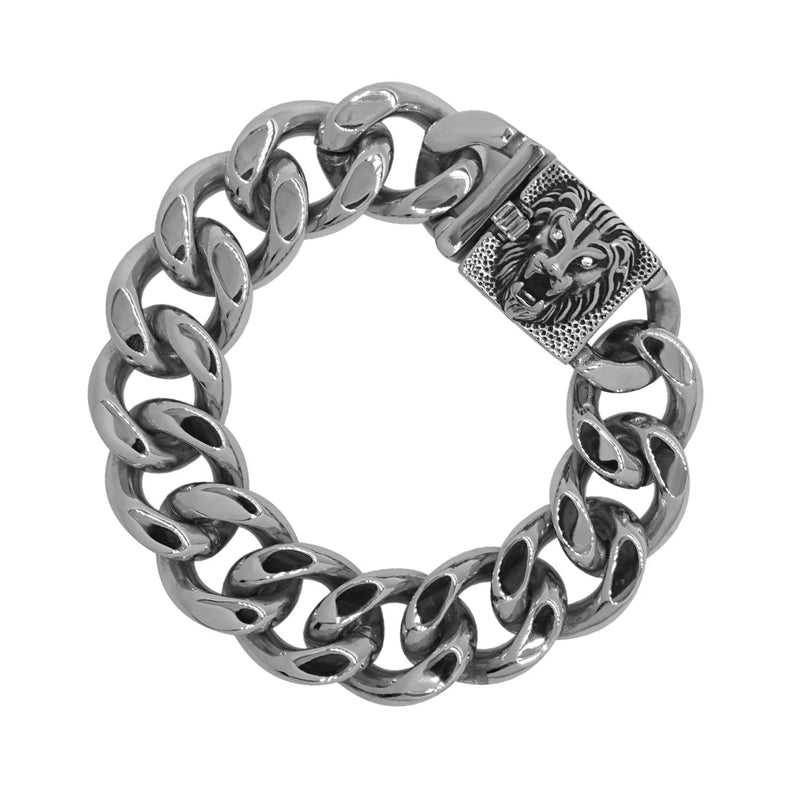Retro Stainless Steel Animal Bracelet for Men