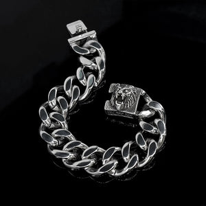 Retro Stainless Steel Animal Bracelet for Men