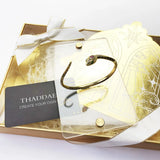Golden Snake Bracelet Bangles for Women, Romantic Gift