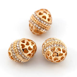 Egg Shape Spacer Beads for Jewelry Making