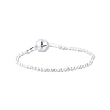 Beaded Essence Bracelets for Women Men 925 Sterling Silver Jewelry