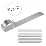 Bracelet Bending Kit with 3 Pcs Steel Blanks - Tool for Metal Stamping Bracelets