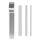 Bracelet Bending Bar Kit with 3 Pcs Stainless Steel Bracelet Blank