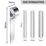 Bracelet Bending Kit with 3 Pcs Steel Blanks - Tool for Metal Stamping Bracelets
