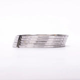 Silver Plated Belly Dance Bangle Indian Ethnic Jewelry