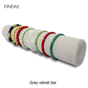 Bracelet Display Holder Bar Bangle Watch Storage Bag Case PU Leather