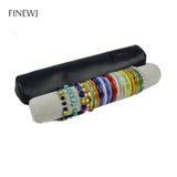 Bracelet Display Holder Bar Bangle Watch Storage Bag Case PU Leather