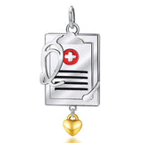 Family Love Big Hole String Charms Beads S925 Silver Accessories