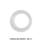 Jade Bracelet Sizing Ruler for Measuring Wrist Size Oval Round Circle Mouth