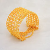 Dubai Tassels Cuff Bracelet&Ring Set African Bracelet For Women