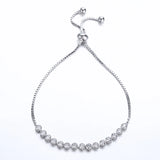 Adjustable Cubic Zircon Bracelet for Women