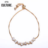 Adjustable Cubic Zircon Bracelet for Women