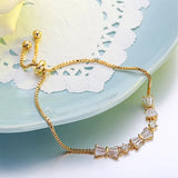 Adjustable Cubic Zircon Bracelet for Women