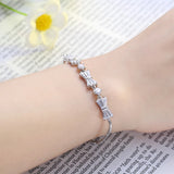 Adjustable Cubic Zircon Bracelet for Women