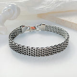 Men's Snake Chain Link Bracelet Stainless Steel Ball Chain