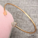 Open Hearts Bracelet Plated Women Wrist ESTREMITA