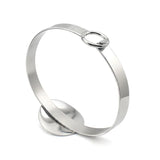 High Woman Bangle Bracelet 316 Stainless Steel Silver Colour Seymour Model