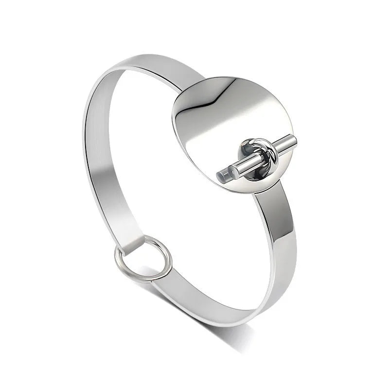 High Woman Bangle Bracelet 316 Stainless Steel Silver Colour Seymour Model