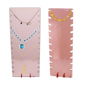 Bracelet Jewelry Display Boards Necklace Showcase Holder