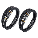 Multilayer Leather Bracelet for Men