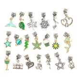 4 Leaf Clover Metal Charm Bracelet Making Kit