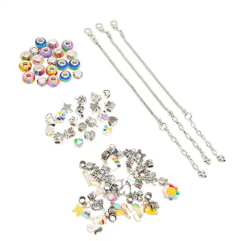 Bracelet Making Kit: Portable Jewelry Supplies for Crafting Girls