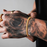 Men's Stainless Steel 3mm Franco Chain Bracelet