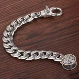 Men's Rotable Wide Bracelet Retro Handwear