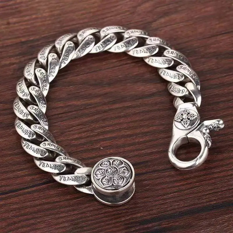 Men's Rotatable Wide Edition Retro Bracelet