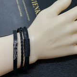 Multi-Layer Leather Bracelet Hand Jewelry Direct Sales