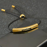 Engrave Stainless Steel Bracelet for Women Child