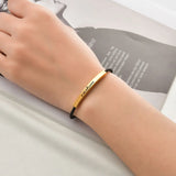 Engrave Stainless Steel Bracelet for Women Child