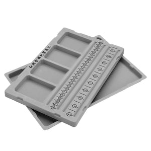 DIY Jewelry Making Organizer Tray Flocked Bead Board