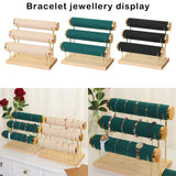 3-Layer Bracelet Necklace Display Stand Jewelry Holder Organizer