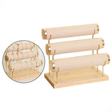 3-Layer Bracelet Necklace Display Stand Jewelry Holder