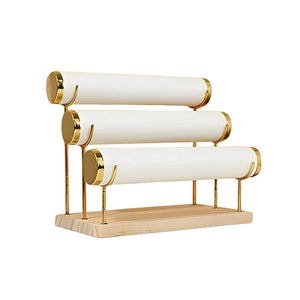 3-Layer Bracelet Necklace Display Stand Jewelry Storage Holder