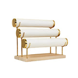 3-Layer Bracelet Necklace Display Stand Jewelry Storage Holder