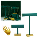Bracelet Necklace T-bar Jewelry Stand Display Storage Rack