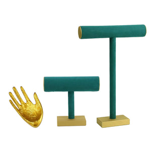 Bracelet Necklace T-bar Jewelry Stand Display Storage Rack
