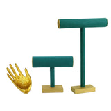 Bracelet Necklace T-bar Jewelry Stand Display Storage Rack