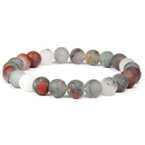 Silver Women's Bracelet with Pendant and Beads