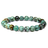 Silver Women's Bracelet with Pendant and Beads