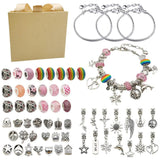Bracelet Pendent Kit Jewelry Making Beading Charms Birthday Gift Xmas