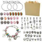 Bracelet Pendent Kit Jewelry Making Beading Charms Birthday Gift Xmas
