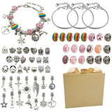 Bracelet Pendent Kit Jewelry Making Beading Charms Birthday Gift Xmas