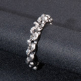 Men's Stainless Steel Skull Bracelet by Kalen Accessories